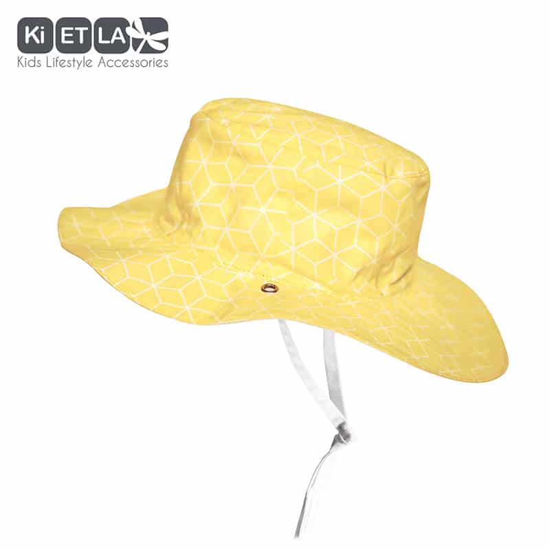 KiETLA  obojstranný klobúčik s UV ochranou 45-47cm