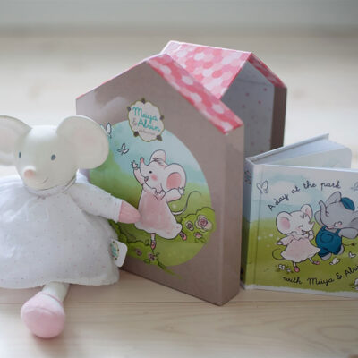 Meiya&Alvin darčekový set DELUXE knižka + hračka