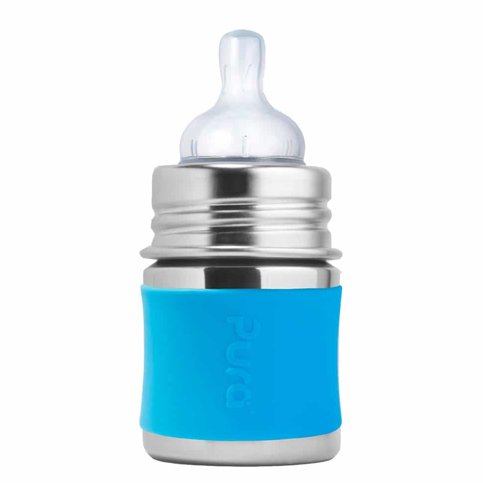 Pura® nerezová dojčenská fľaša 150ml