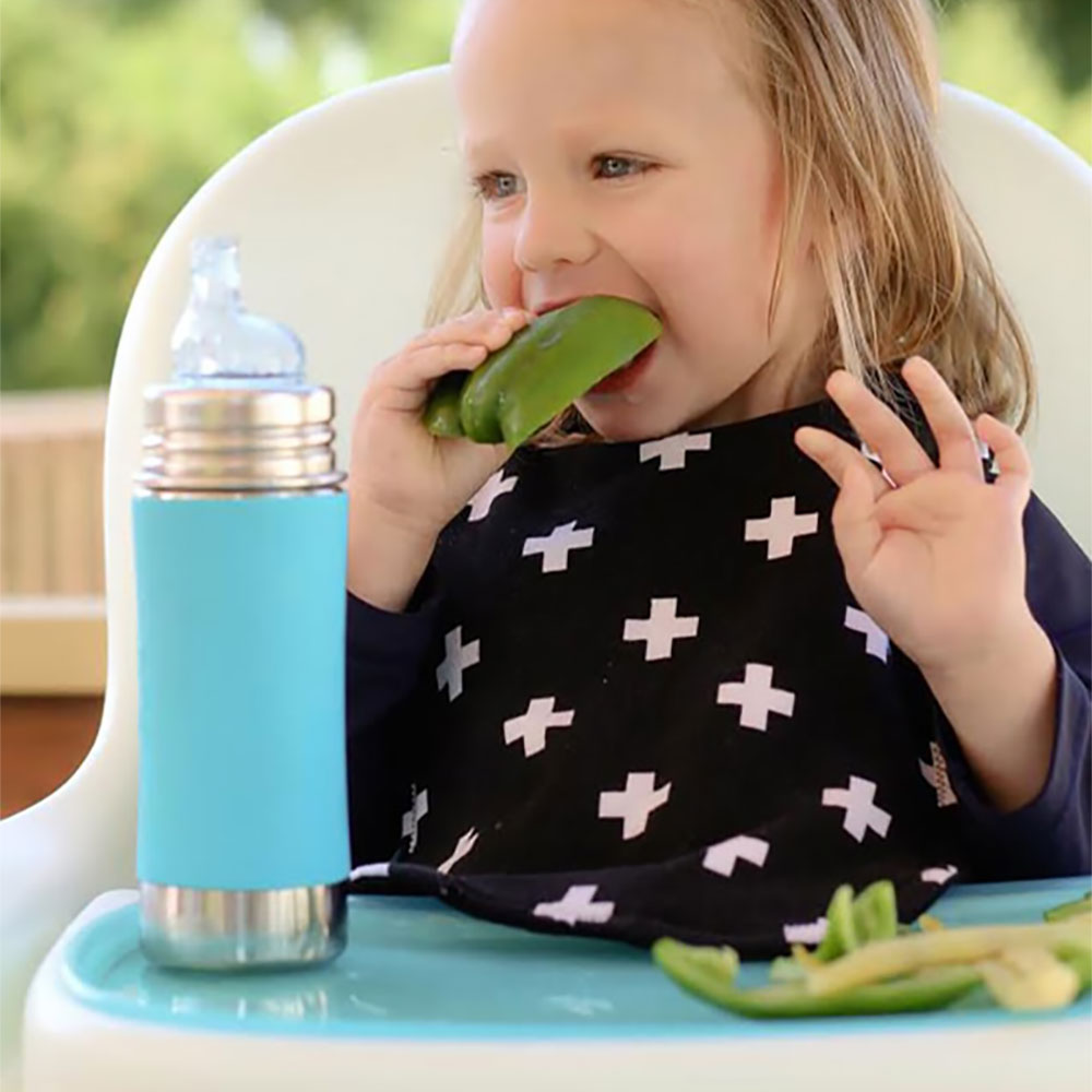 Pura nerezová fľaša s náustkom 325ml – Obrázok 5
