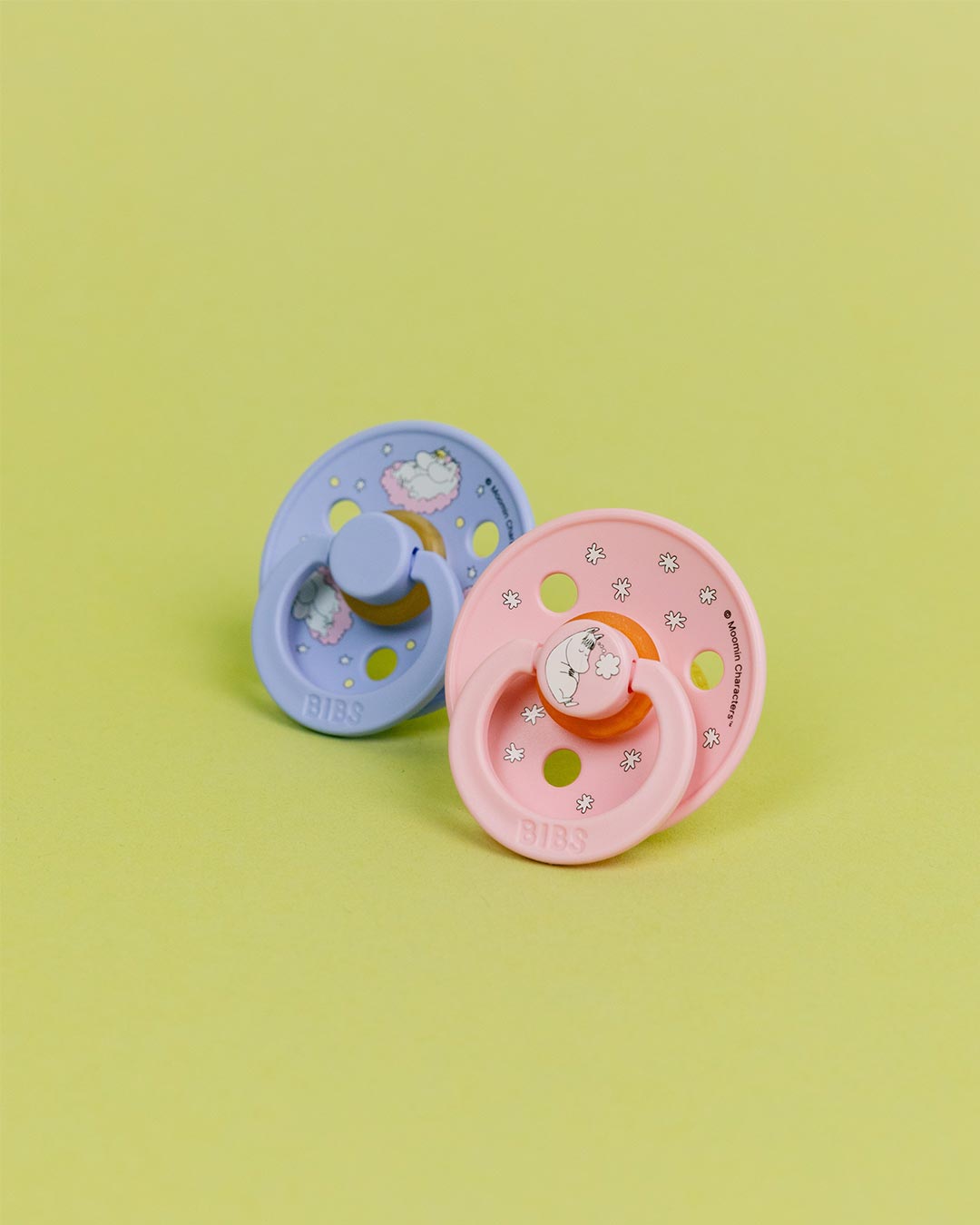 BIBS x Moomin Colour cumlíky z prírodného kaučuku 2ks - veľkosť 2 – Obrázok 5