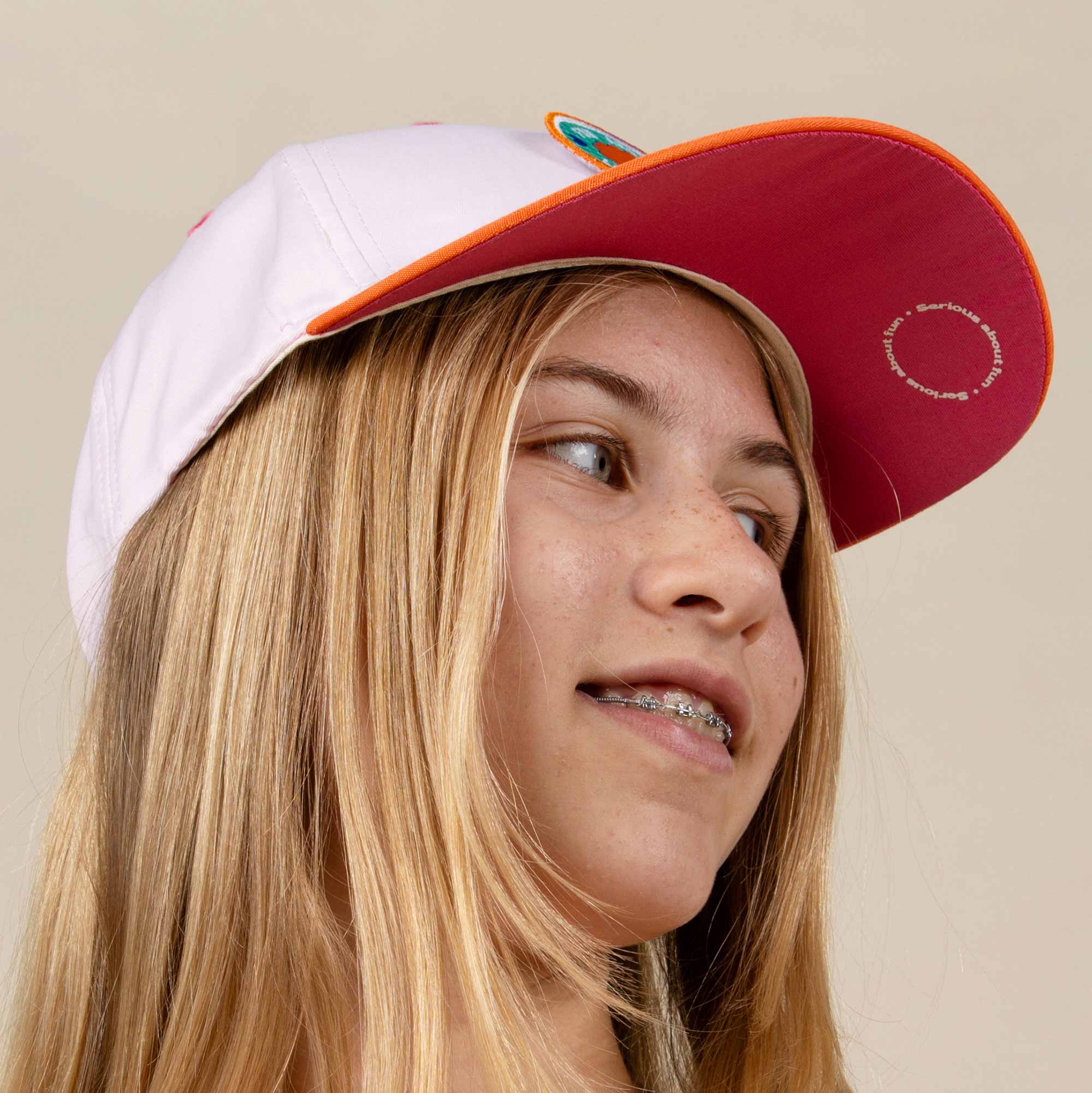 KiETLA VIBE Baseball šiltovka s UV ochranou - Pink – Obrázok 2