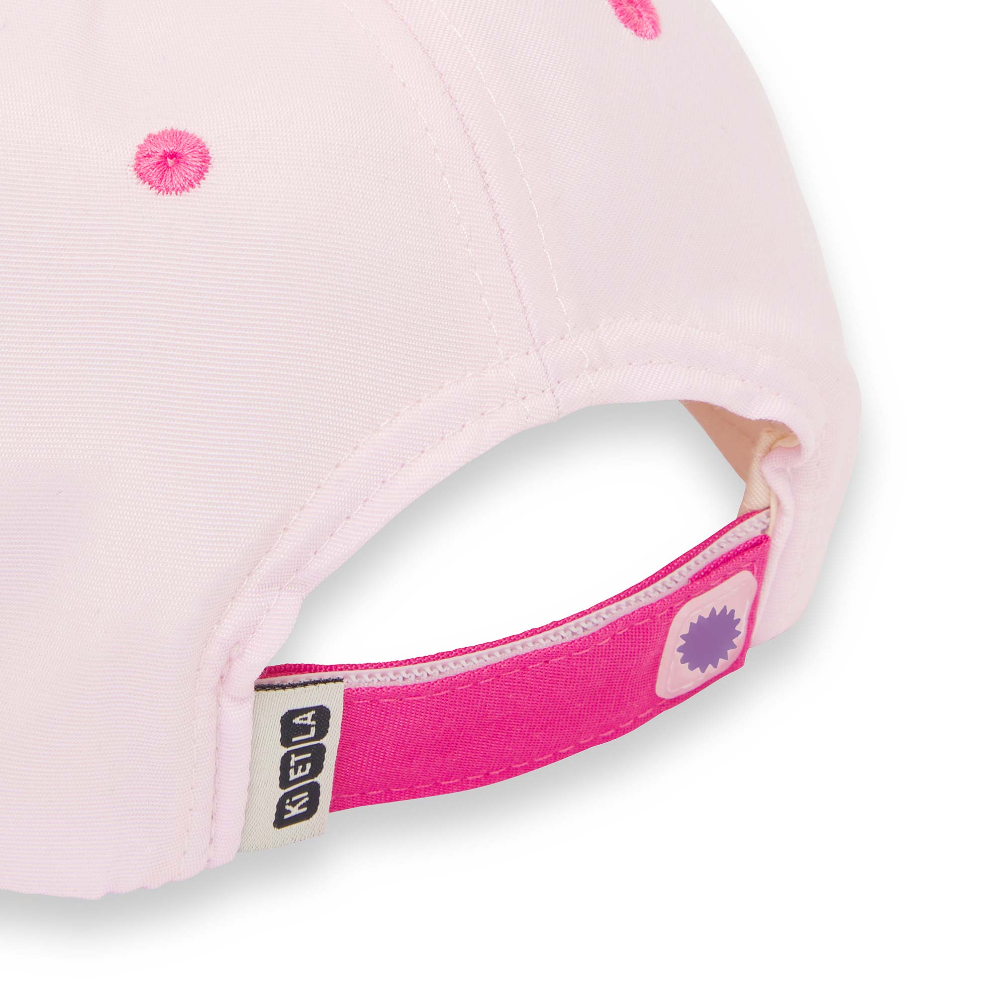 KiETLA VIBE Baseball šiltovka s UV ochranou - Pink – Obrázok 4