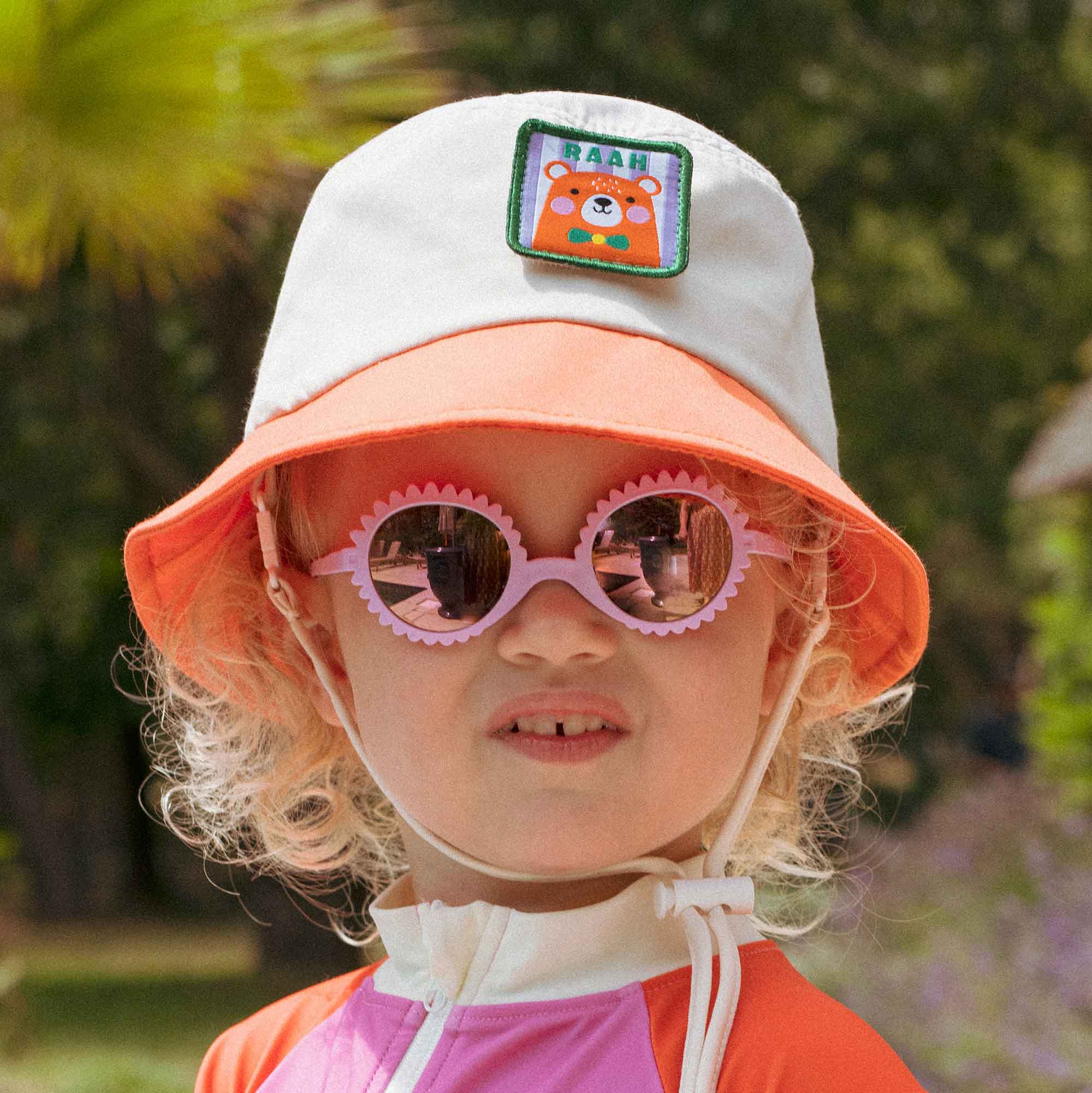 KiETLA VIBE klobúčik s UV ochranou - Orange