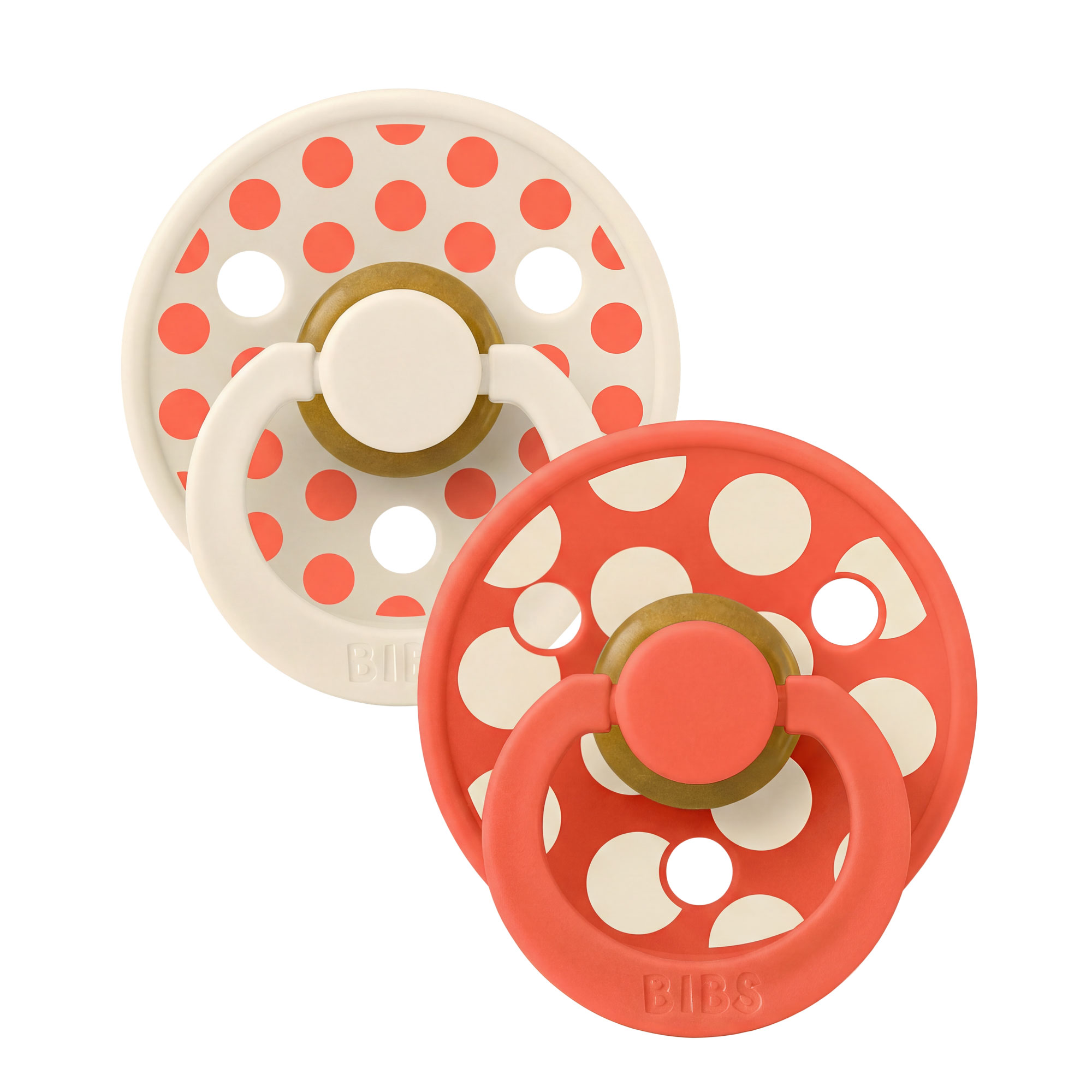 BIBS STUDIO Colour Polka cumlíky z prírodného kaučuku 2ks - veľkosť 2 – Obrázok 32