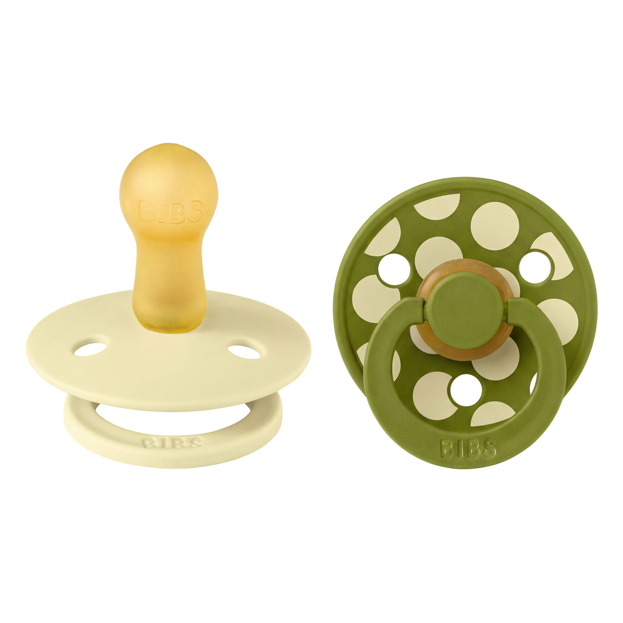 BIBS STUDIO Colour Polka cumlíky z prírodného kaučuku 2ks - veľkosť 2 – Obrázok 29